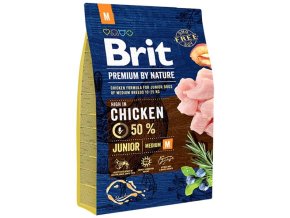 Brit Premium by Nature Dog Junior (M) 3 kg