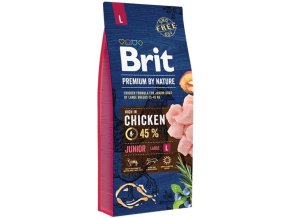 Brit Premium by Nature Dog Junior (L) 15 kg