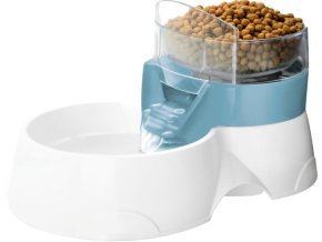 Fontánka Pet Feeder s miskou pro krmení EBI modrá 28x1