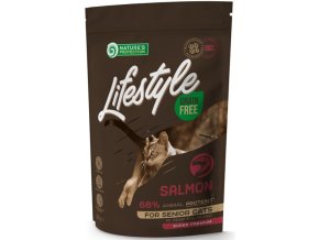 Nature's Protection Cat Dry LifeStyle GF Senior Salmon 400 g