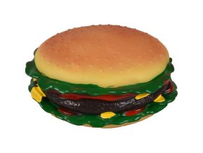 Hračka vinyl Hamburger 15 cm Flamingo