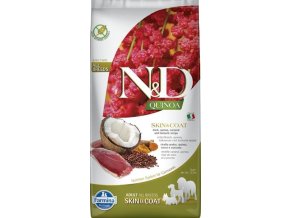 N&D QUINOA Dog GF Skin & Coat, Duck & Coconut Adult All Medium & Maxi 7 kg