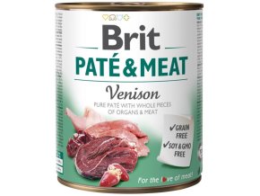 Brit Paté & Meat konzerva Venison 800 g