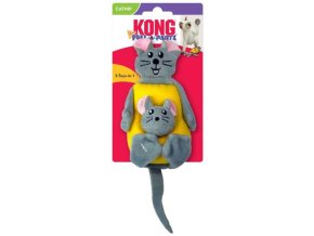 Hračka cat KONG Pull-A-Partz Cheezy