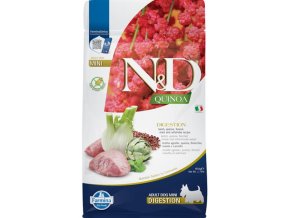 N&D QUINOA Dog GF Digestion, Lamb & Fennel Adult Mini 800 g