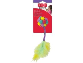 Hračka cat plyš KONG Cat Active Bubble Ball mix