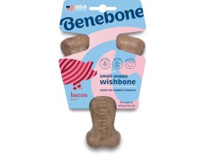 Benebone Puppy Wishbone slanina vel. S