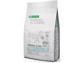 Nature's Protection Cat Dry Superior Care White Adult GF Herring 1,5 kg