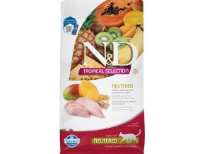N&D TROPICAL SELECTION Cat LG Chicken Neutered 1,5 kg