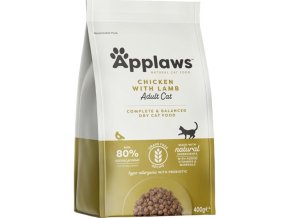 Applaws Cat Dry Adult Chicken with Lamb 400 g