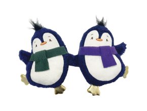 Hračka plyš Gemstone Forest Duo tučňáci HP 17 cm