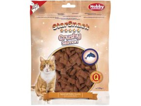 Nobby pamlsek - StarSnack cat Crushy Salmon bag 125 g