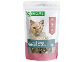 Nature's Protection Cat Snack sušené rybičky 20 g