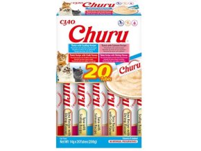 Inaba Churu cat snack tuňák mořské plody multipack 20x14 g