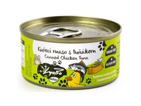 LyoPro mňau Kuřecí maso s tuňákem 85 g