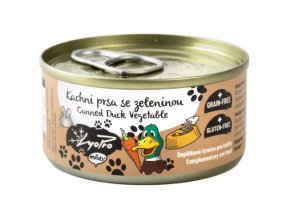 LyoPro mňau Kachní prsa se zeleninou 85 g