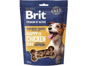 Brit Premium by Nature Dog Semi Snack Chicken&Raspberry 180g