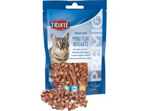 Trainer Snack MINI NUGGETS s tuňákem,kuřecím a catnipem 50g