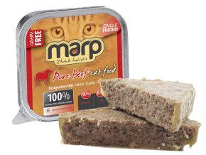 Marp Beef vanička pro kočky s hovězím 16x100g
