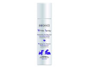 Biogance suchý šampon na bílou srst White spray pro psy a kočky 300 ml