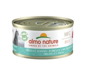 Almo Nature HFC Jelly - Pstruh a tuňák 70g