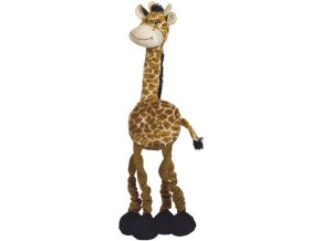 Nobby Long plyšová natahovací hračka pro psa žirafa 72 cm