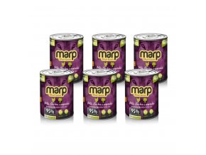 Marp Mix konzerva pro psy kuře+zelenina 6x400g