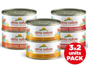 Almo Nature HFC Cats - Multipack s kuřetem 6x70g