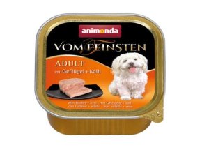 ANIMONDA paštika ADULT - drůbež, telecí pro psy 150g