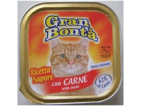 GRAN BONTA paštika s hovězím masem pro kočky 100g