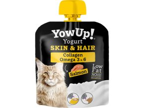 YOWUP! jogurtová kapsička SKIN & HAIR pro kočky, 85 g