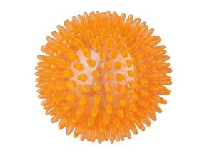 Ježatý míček, pevný plast (TPR) 8 cm