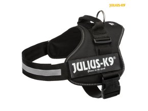 Julius-K9 silový postroj 2/L-XL 71-96 cm/50 mm, - černý