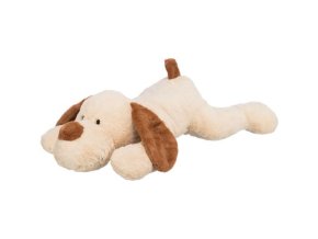 XXL plyšový pes Benny, 75 cm, béžová/hnědá