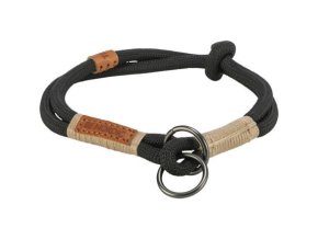 BE NORDIC polostahovací obojek, černá/písková (Velikost BE NORDIC polostahovacího obojku L-XL: 55 cm/ ø 13 mm)