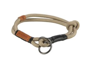 BE NORDIC polostahovací obojek, písková/černá (Velikost BE NORDIC polostahovacího obojku XS-S: 30 cm/ ø 6 mm)