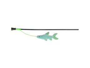 Udice s rybkou, zelená 42 cm