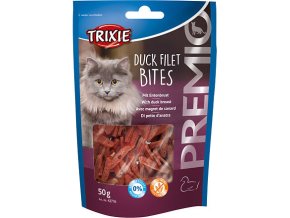 Premio DUCK FILET BITES - kousky kachních prsíček 50 g