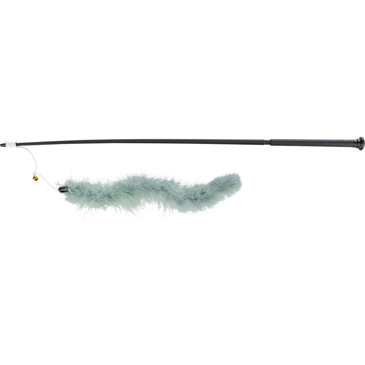 Hrací prut XXL s peříčkovým boa 65 cm