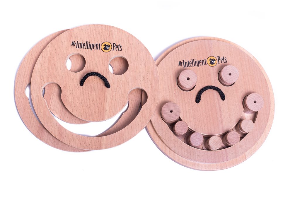 My intelligent pets Dřevěný hlavolam Smile