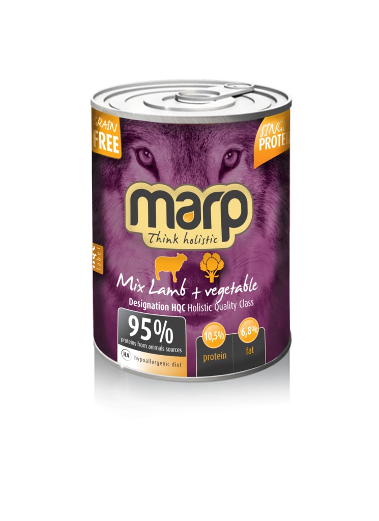 Marp Mix konzerva pro psy jehně a zelenina