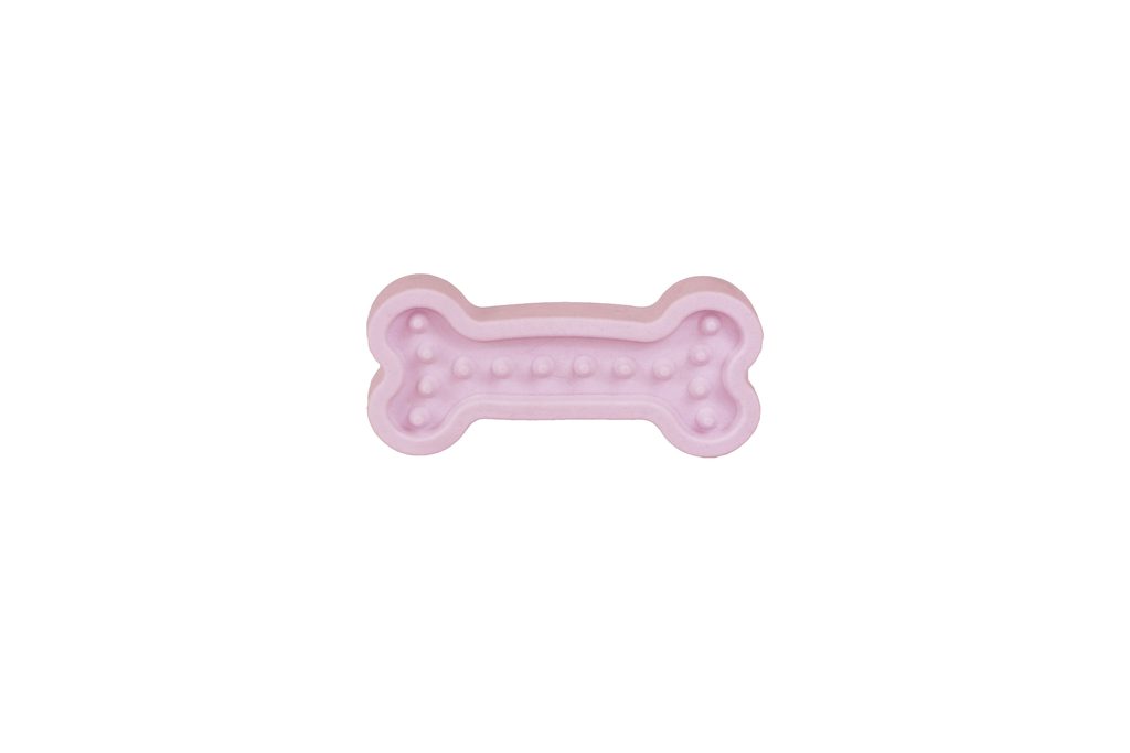 Eco friendly hračka pro psy kost malá růžová, 13cm/70g