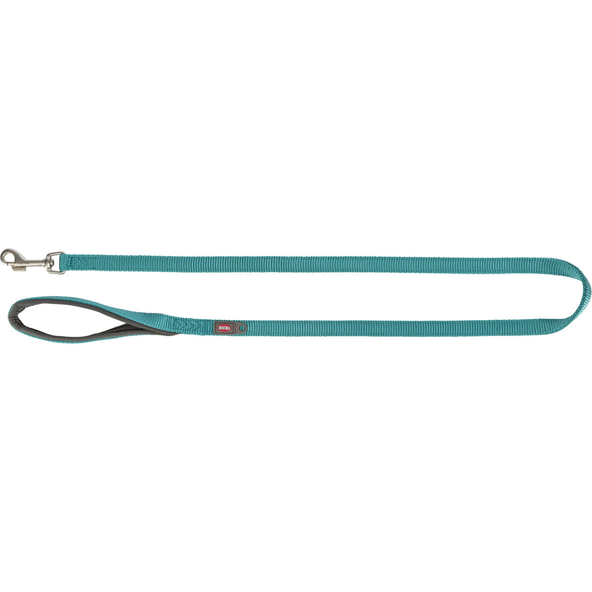 TRIXIE Vodítko PREMIUM s vyplněnou rukojetí, aqua (XS-XL) Velikost vodítka PREMIUM: L-XL: 1,00 m/25 mm