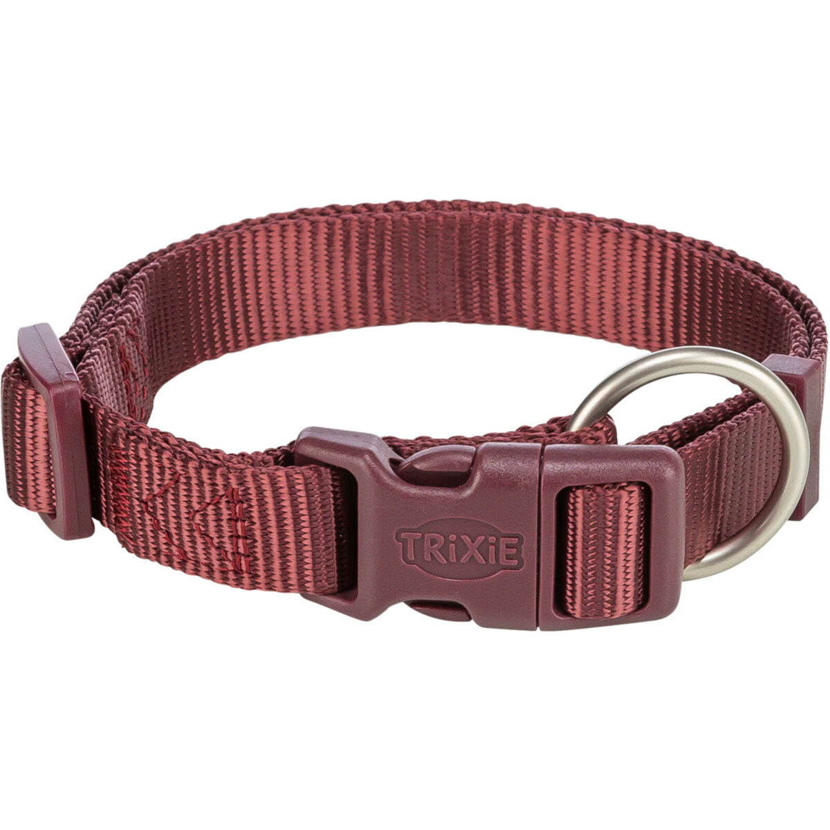 TRIXIE Nylonový obojek PREMIUM, sangria Velikost obojku PREMIUM: XXS-XS:15-25cm/10mm