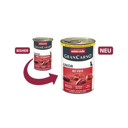 GRANCARNO JUNIOR -s krůtím masem 400 g
