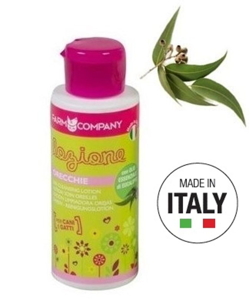 Farm Company čistič uší s eukalyptovým olejem (100 ml)
