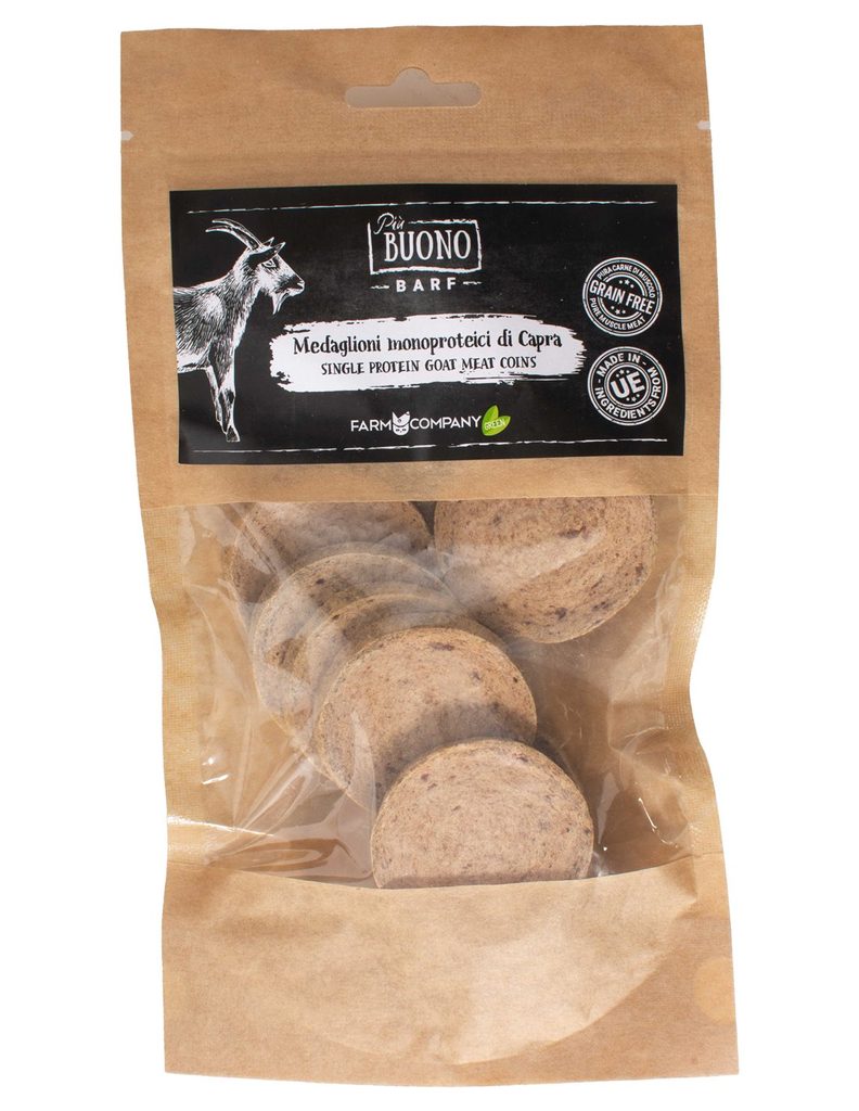 Farm Company Single protein - kozí pamlsky penízky 70g