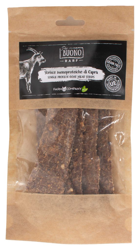 Farm Company Single protein - kozí pamlsky plátky 70g