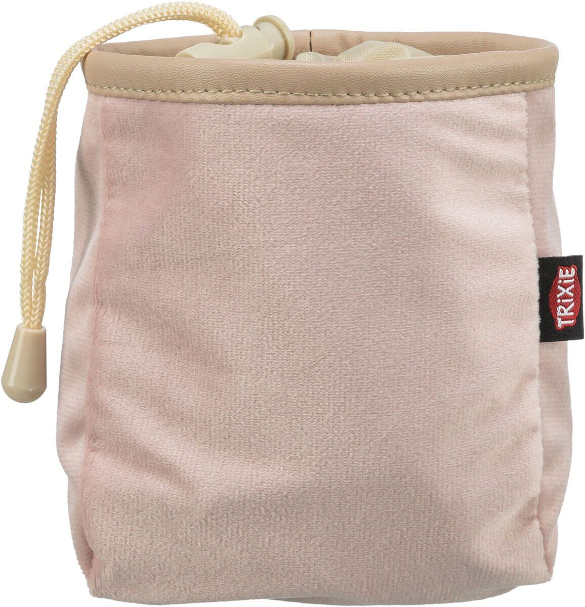 TRIXIE Snack bag, semišový sáček na pamlsky, ø 9 × 14 cm