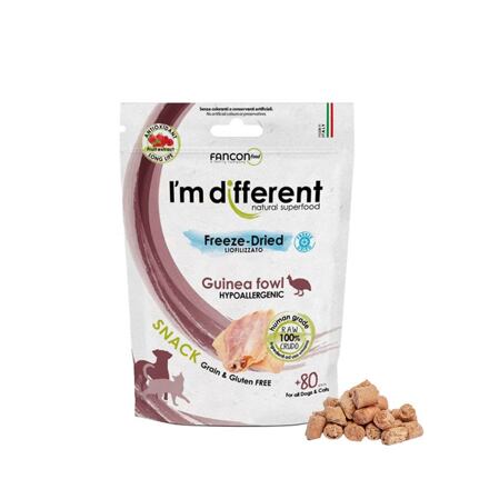 I´M DIFFERENT SNACK perlička -mrazem sušený pamlsek 40 g